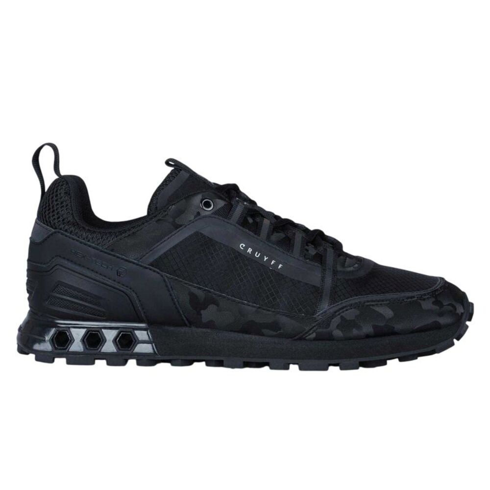 Cruyff Mens Spectra Camo Hex-Tech Shoes / Black Camo